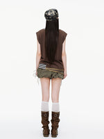 Miu Style Drawstring Bloomers Shorts