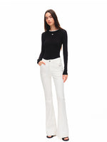 Modern Contrast-trim Regular-shoulder T-shirt