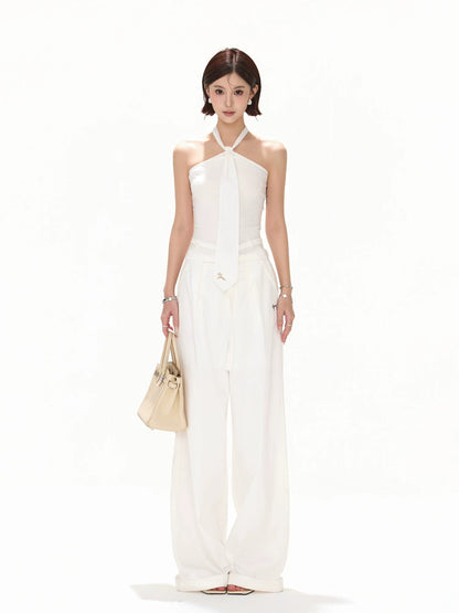 Relaxed Wide-Leg Pants