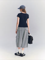 Cargo Wide Leg Pants