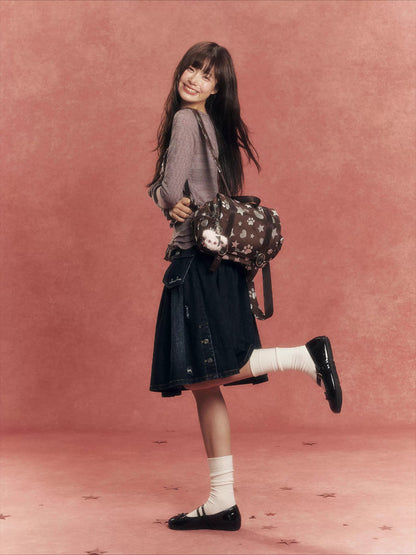 Star Paw Foil Flap Backpack