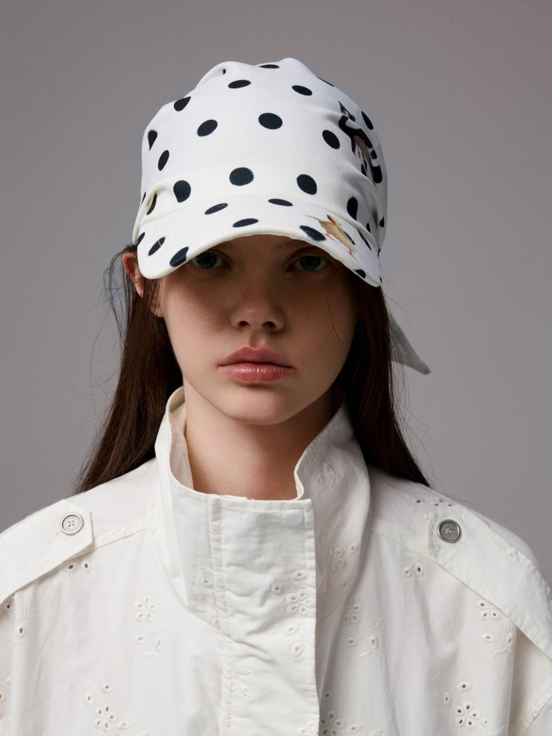 Polka Dot Animal Print Baseball Cap