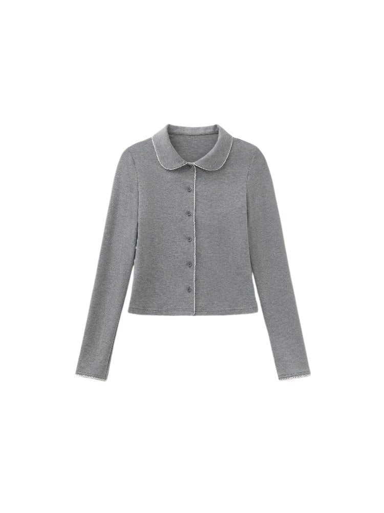 Peter Pan Collar Layering Tee