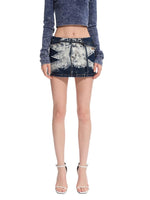 Volcano Denim Mini Skirt
