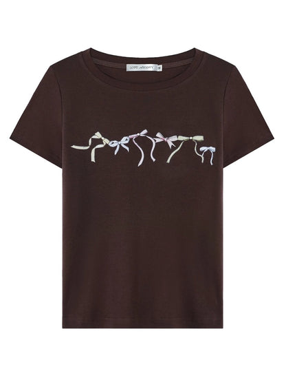 Butterfly Print T-shirt