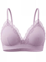 Lace Innerwear Layered Mesh Top Set