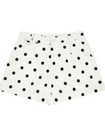 Polka Dot Linen Shorts