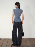Waist-Fitted Pocket Shirt