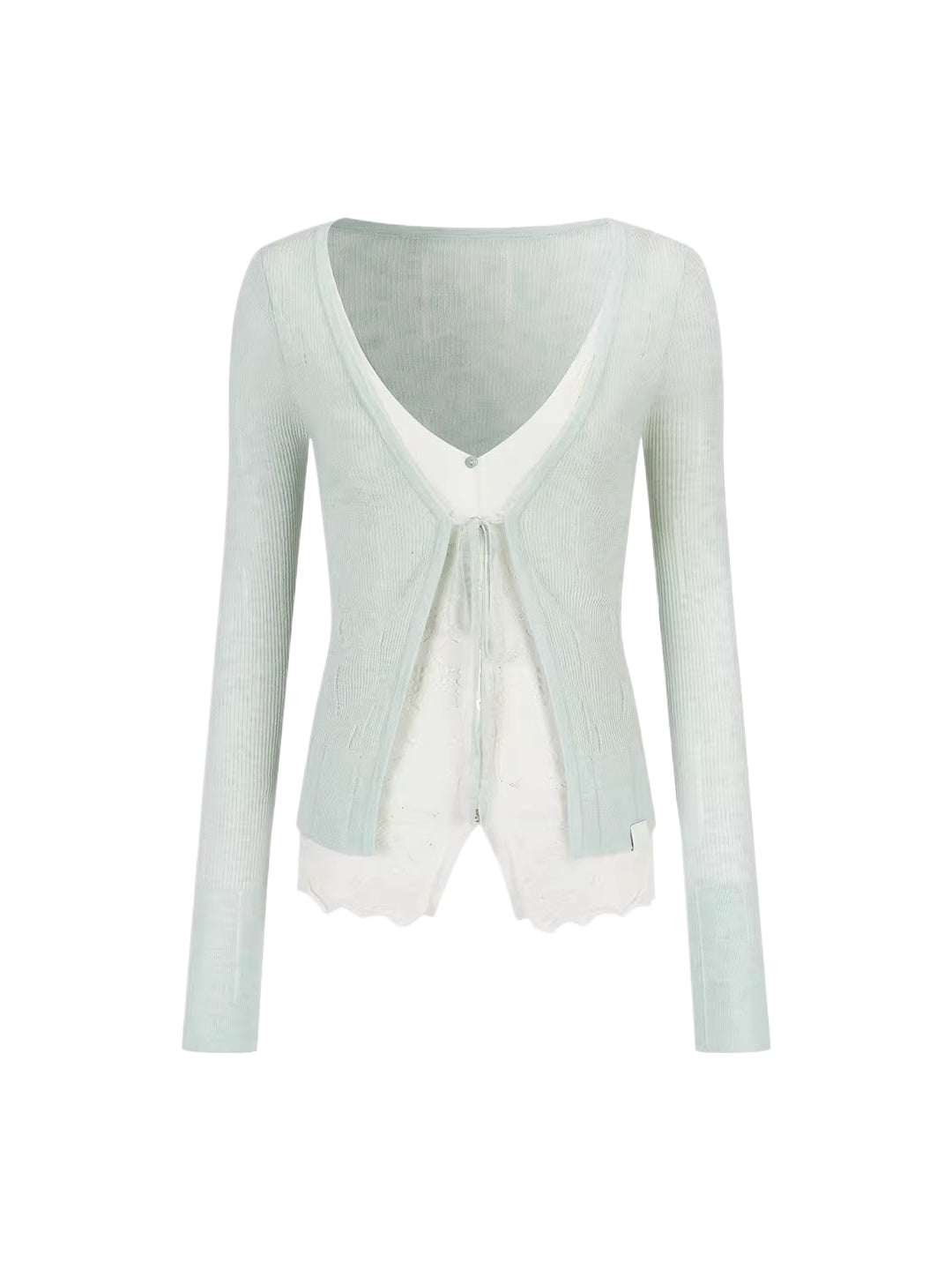 Lace Layered Cardigan