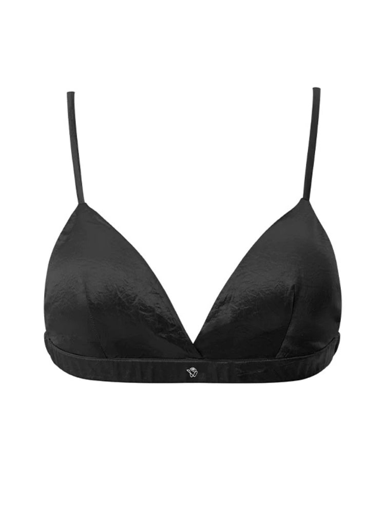 Acetate Seamless Triangle Bra Top