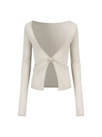 Shimmer Knit Cardigan