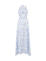 Verdant Halter Maxi Dress