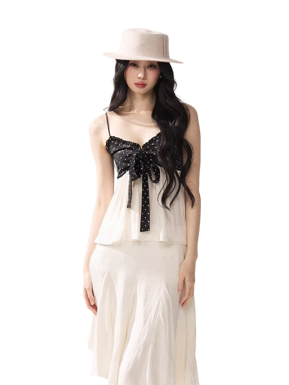 Polka Dot Top &amp; Skirt Set