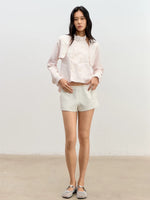 Striped Low-Rise Shorts
