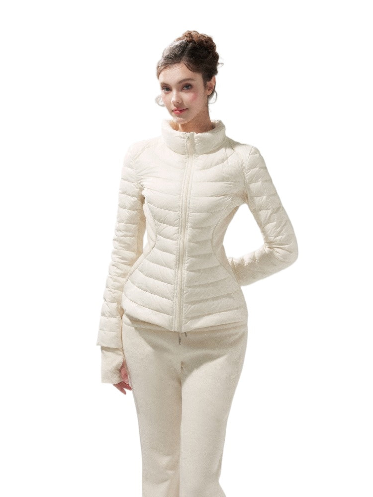 Detachable Hood Down Puffer Jacket