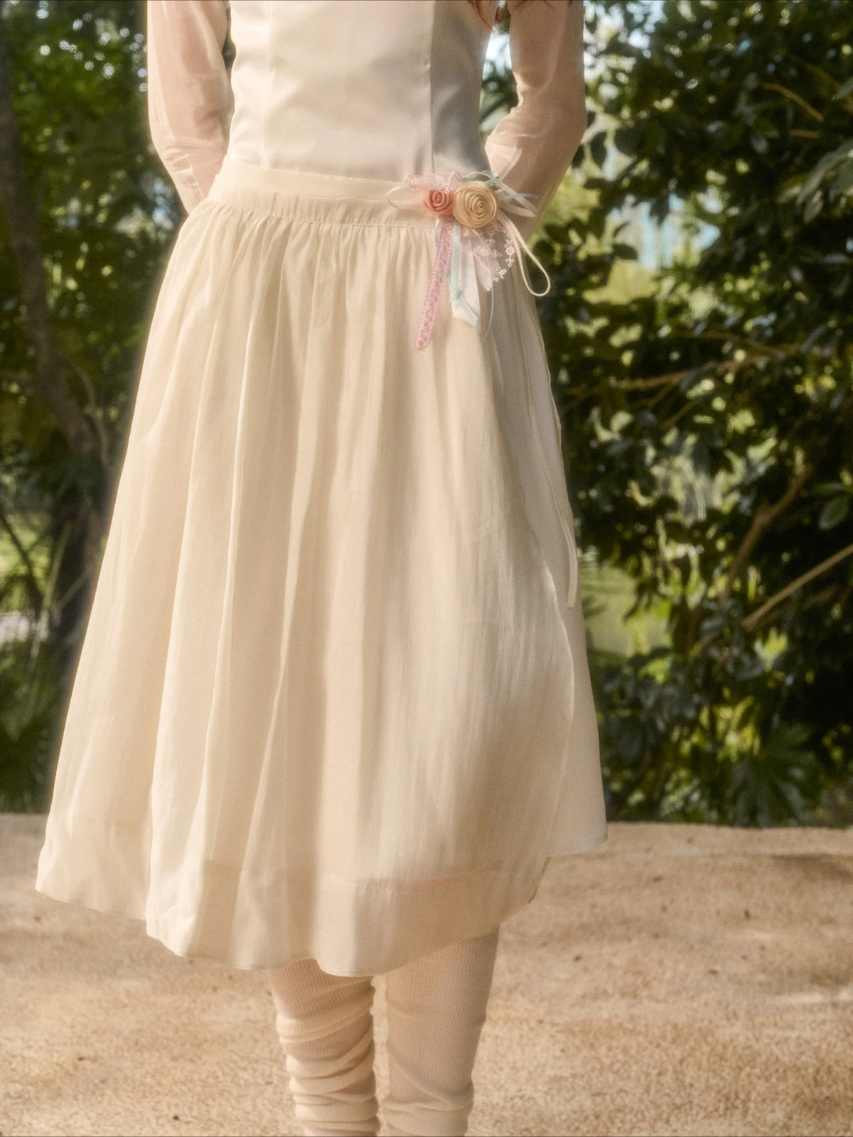 Grapefruit Tencel Dress Set