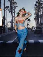 Summer Island Wide-Leg Pants