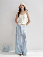 Lace Wide Leg Pants