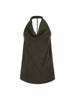 Draped Halter Top