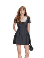 Bow Mesh Dress