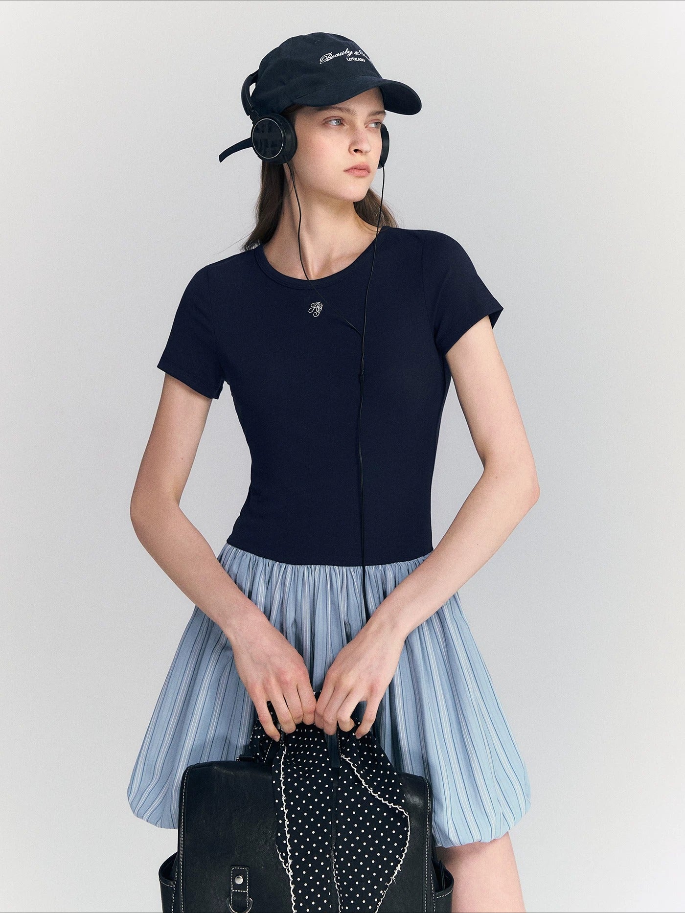 Tie-Back Bubble Dress