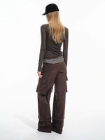 Detachable Strap Cargo Pants