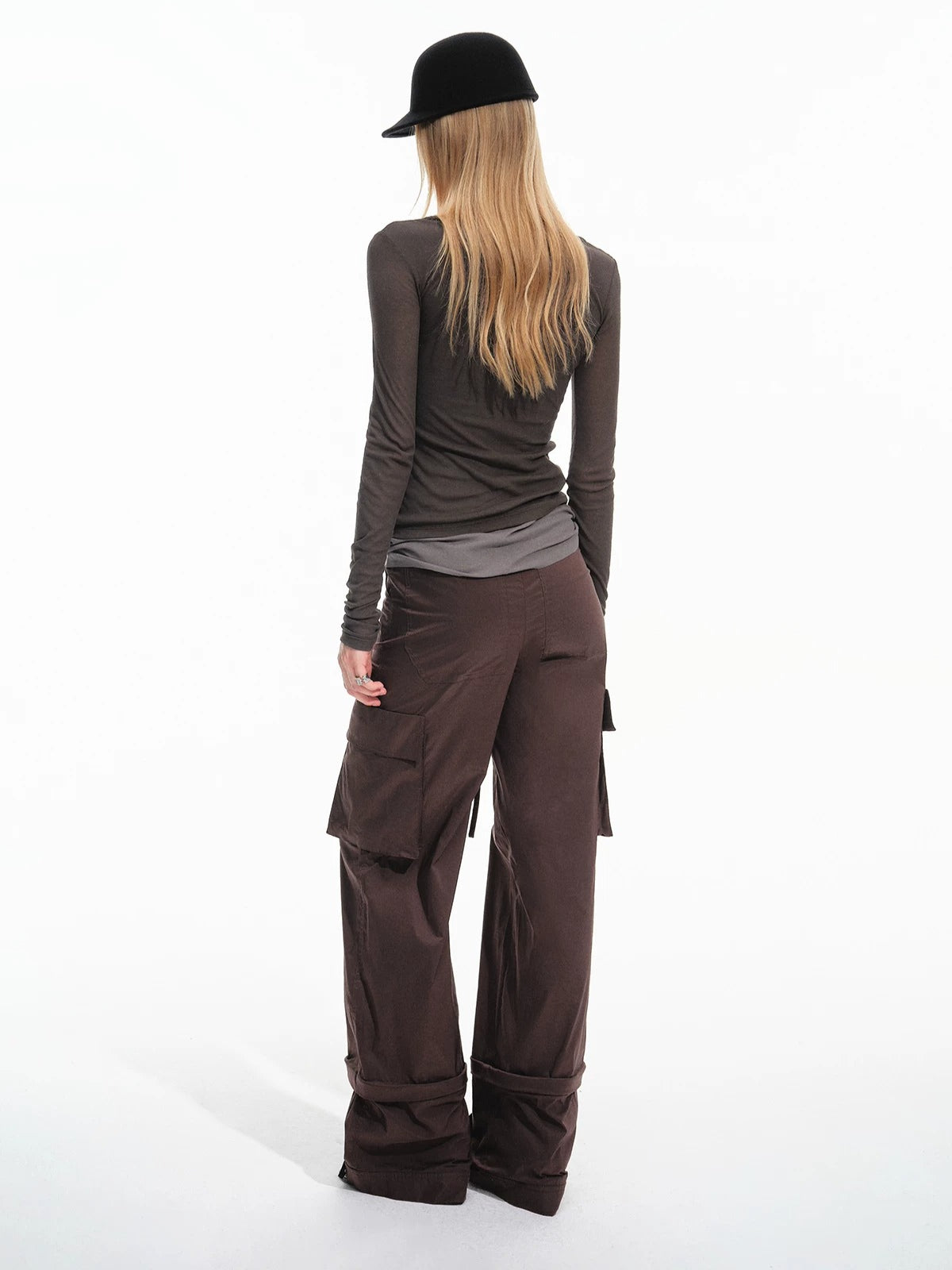 Detachable Strap Cargo Pants
