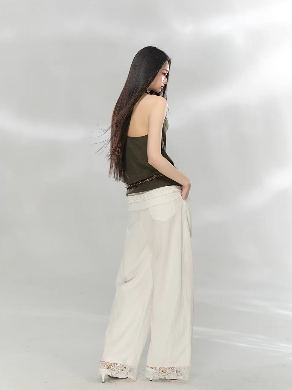 Draped Halter Top