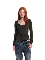 Deconstructed Layered Knit Top