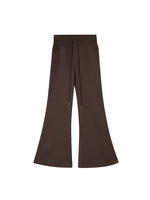 Fleece Waist-Tightening Fur Hoodie & Pants Set