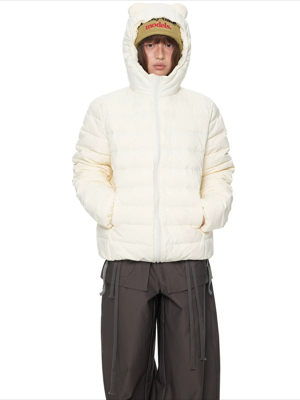 Bear Ear Down Puffer Jacket