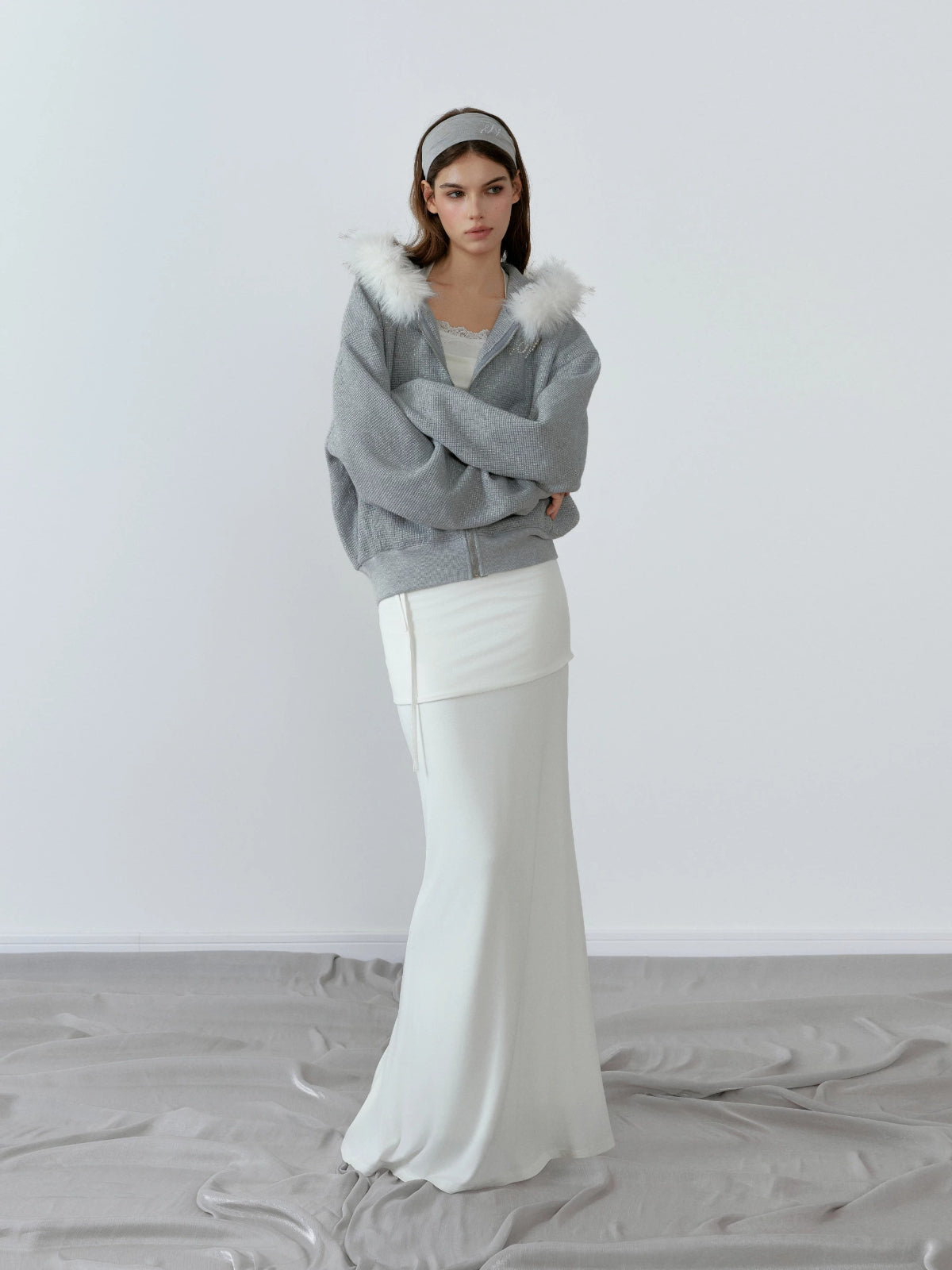 Fur Hooded Jacket