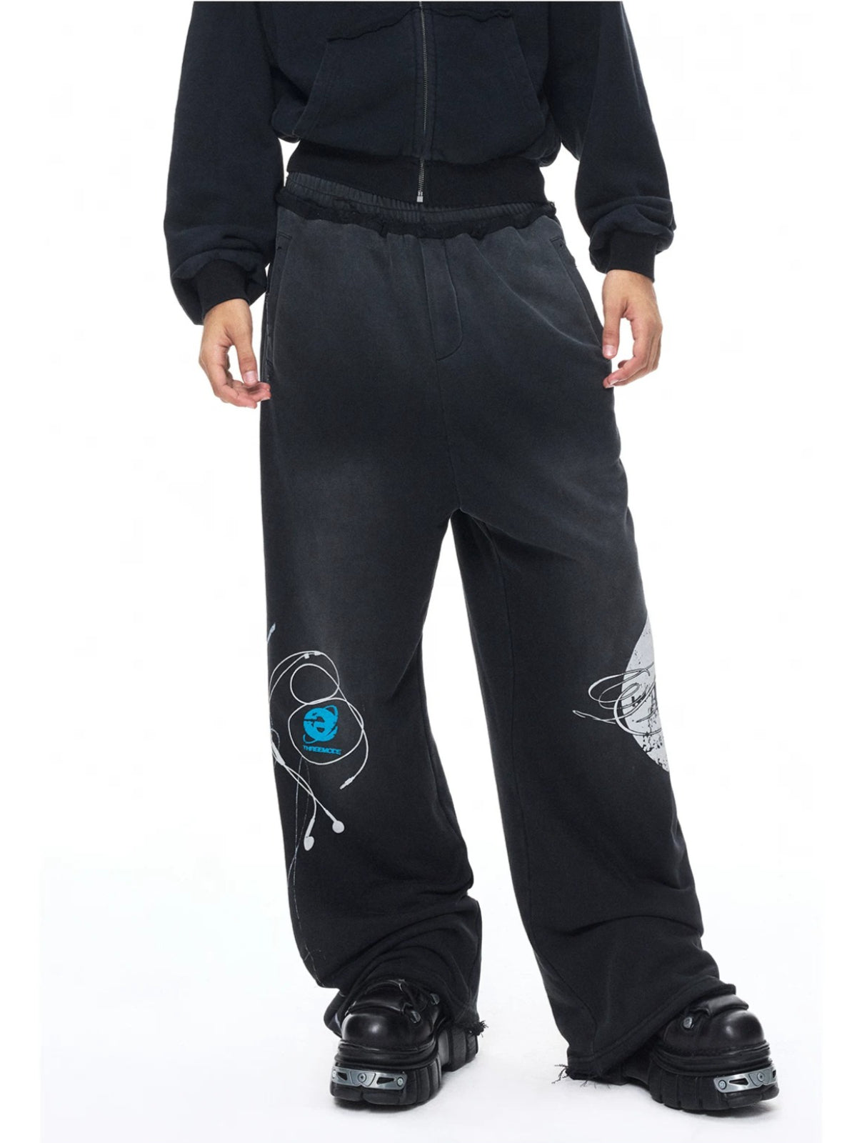 Vintage Graphic Street Sweatpants