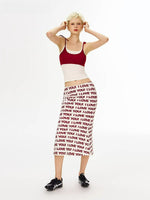 Two-Tone Layered Strap Tank Set