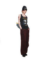 Distressed Multi-Pocket Cargo Pants