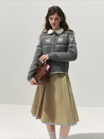 Deer Fair Isle Knit Cardigan