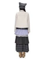 Korean Wool Blend Short Coat