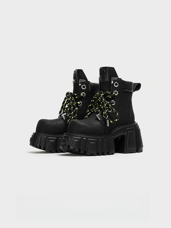 Platform Combat Boots