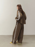 Side Zip Stand Collar Jacket