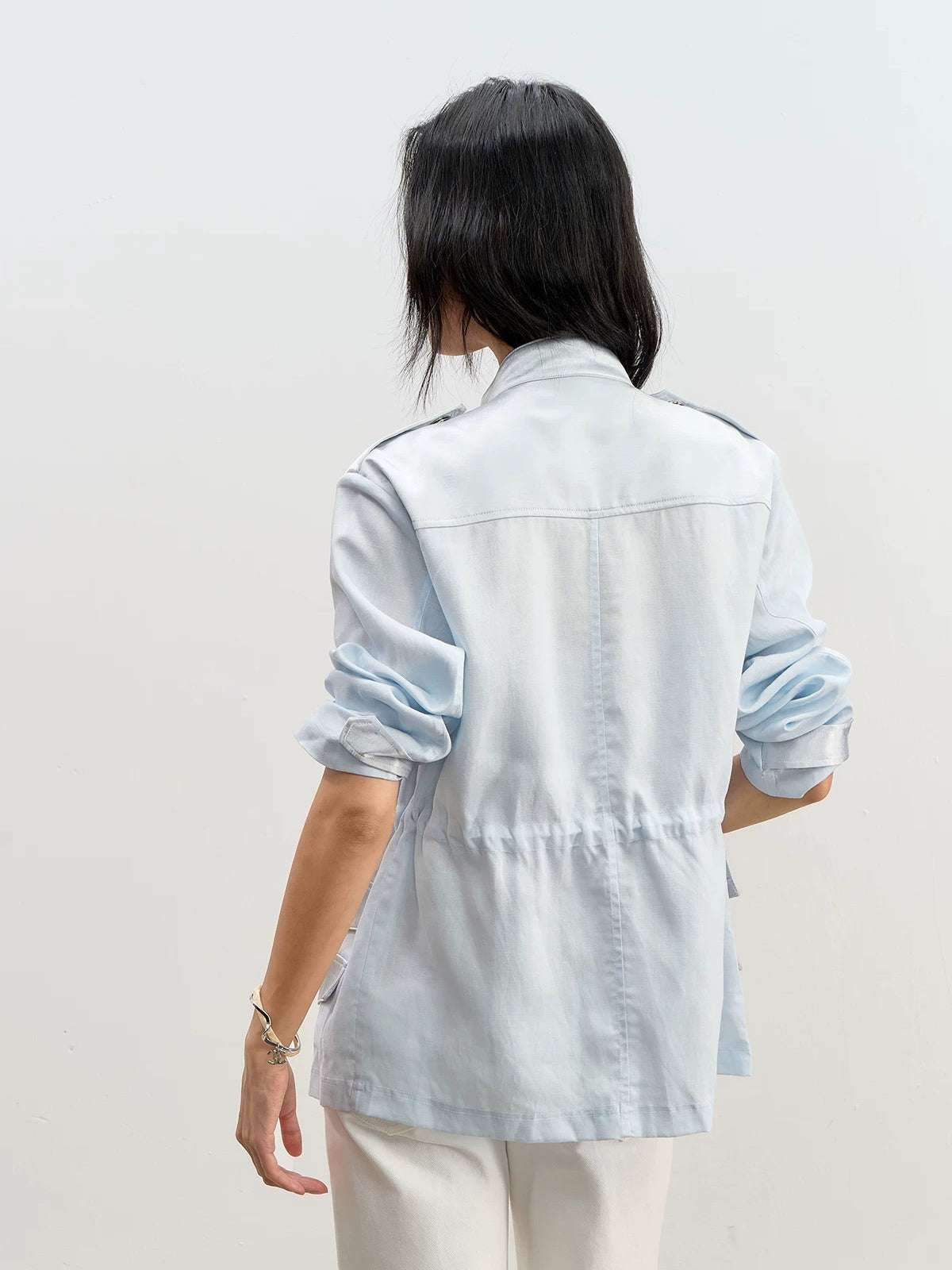 Linen Quilted Jacket
