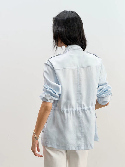 Linen Quilted Jacket