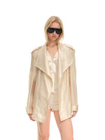 Acetate Trench Coat