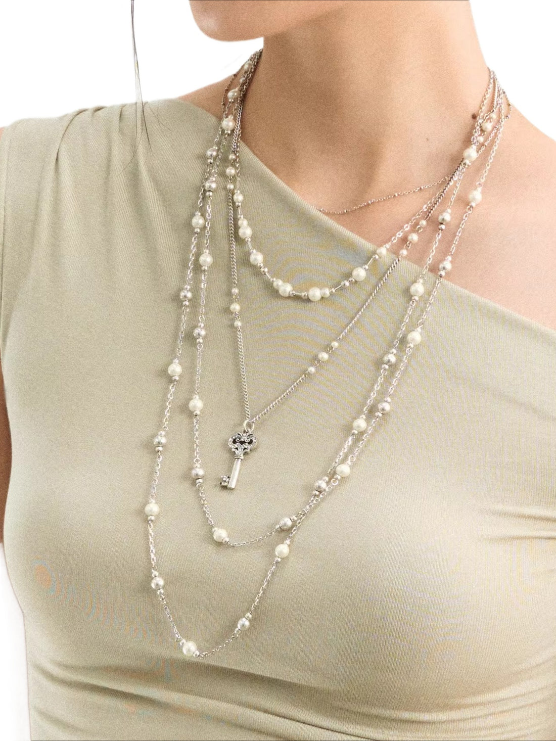 Pearl Layered Necklace