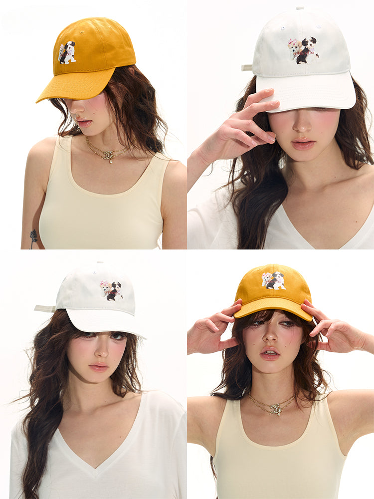 Cute Puppy Baseball Cap