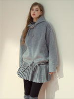 Wool Blend Faux Fur Collar Coat