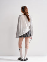 Raglan Henley Long Sleeve Top