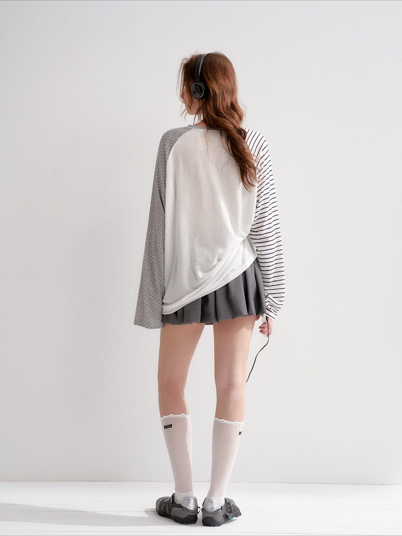 Raglan Henley Long Sleeve Top