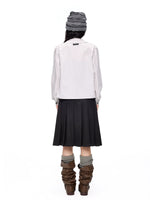 Polka Dot Doll Collar Shirt