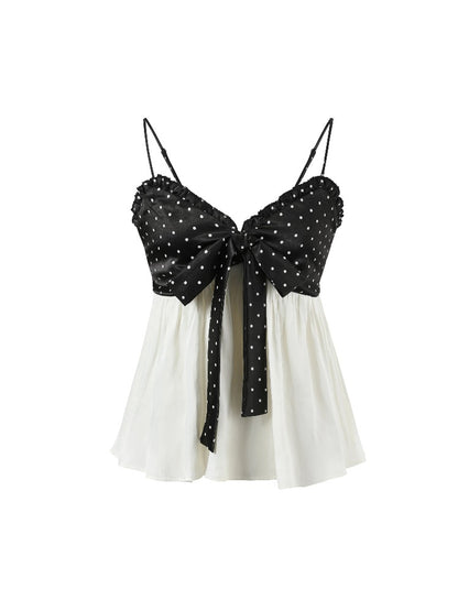 Polka Dot Top &amp; Skirt Set