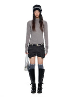 Lightweight Ruched Long Sleeve Top